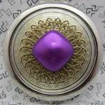 Compact Mirror Purple Blob