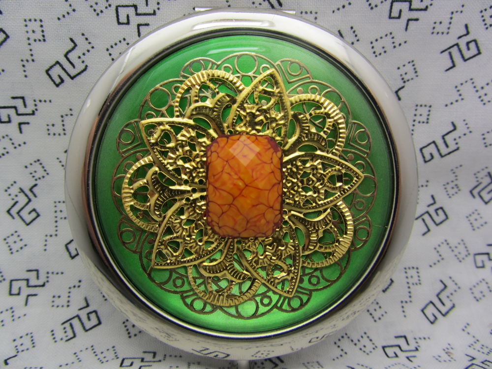 Compact Mirror Cool Citrus