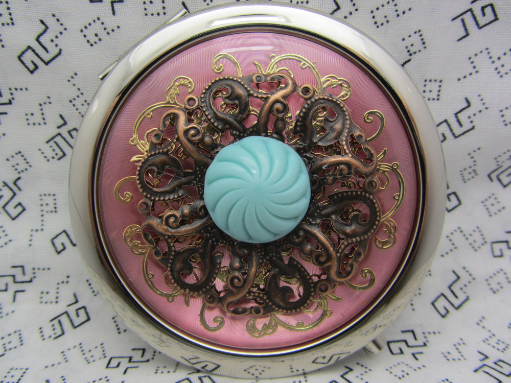 Compact Mirror Pretty Pink