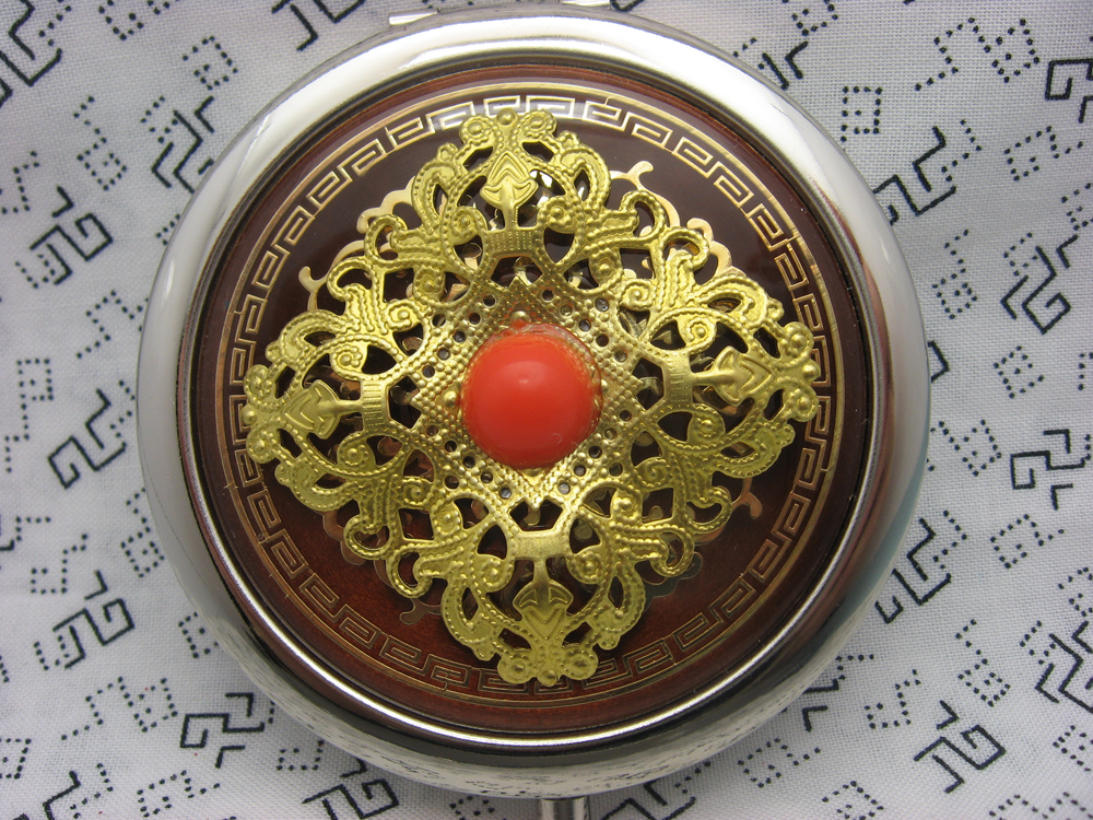 Compact Mirror Cocoa