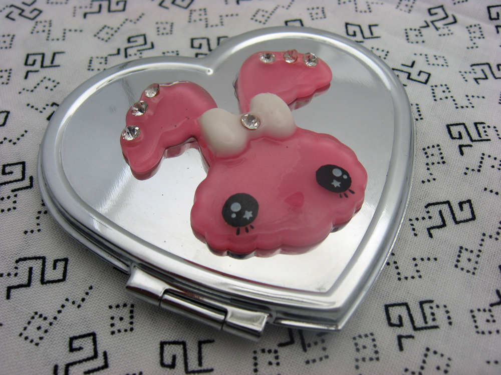 Funny Bunny Compact Mirror