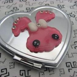 Funny Bunny Compact Mirror