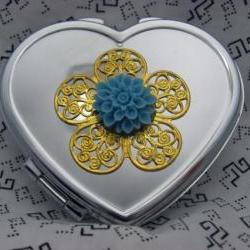 Heart Compact Mirror 